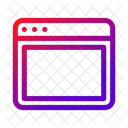 Web En Linea Internet Icono