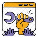 Servicio web  Icono