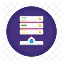 Servicios De Alojamiento Web Icono