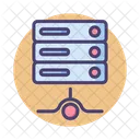 Servicios De Alojamiento Web Icono
