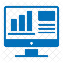 Servicios De Analisis Grafico De Barras Analisis De Datos Icono