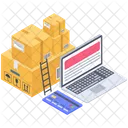 Servicios De Entrega Servicios Logisticos Pedidos En Linea Icono