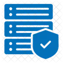 Servicios De Seguridad Servidor De Datos Almacenamiento De Datos Icono