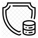 Servicios De Seguridad Servidor De Datos Almacenamiento De Datos Icono