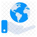 Servicios Globales Mundo En Mano Servicios Internacionales Icono