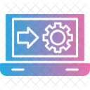 Servicios De TI Consultoria De TI Computadora Portatil Icono