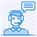 Atendimento Ao Cliente Telemarketing Suporte Tecnico Ícone