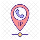 Voip Localizacao Gps Ícone