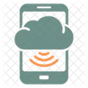 Servico De Nuvem Nuvem Computacao Em Nuvem Ícone