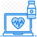 Servico De Saude Servico Medico Medicacao On Line Icon