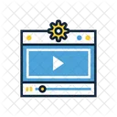 Servicos De Video Video Multimidia Ícone