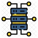 Base De Datos Almacenamiento Datos Icono