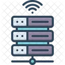 Servidor Servidor Web Banco De Dados Ícone