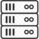 Servidor Banco De Dados Armazenamento Ícone