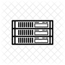 Servidor Base De Datos Almacenamiento Icono