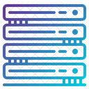 Datos Centro De Datos Base De Datos Icono