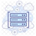 Servidor Base De Datos Almacenamiento Icono