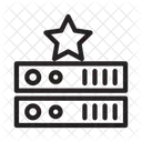 Servidor Base De Datos Almacenamiento Icono