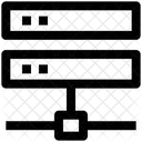 Servidor Rack Almacenamiento De Datos Icono