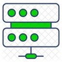 Servidor Datos Almacenamiento Icono