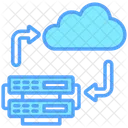 Servidor Base De Datos Almacenamiento Icono