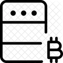 Servidor Bitcoin Base De Datos Bitcoin Bitcoin Icono