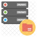 En Linea Copia De Seguridad Servidor Icono