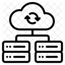 Servidor Base De Datos Almacenamiento Icono
