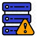 Servidor De Advertencia Servidor Error Icon