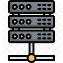 Servidor De Alojamiento Base De Datos Servidor Icono
