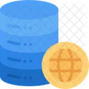 Servidor De Alojamiento Alojamiento Web Almacenamiento De Datos Icono