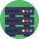 Servidor Datos Alojamiento Icono