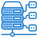Servidor De Compartilhamento Big Data Compartilhamento Ícone