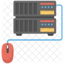 Servidor Cliente Hospedagem Ícone