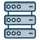 Banco De Dados Servidor De Dados Rack De Servidor Icon