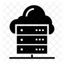 Servidor De Datos En La Nube Computacion En La Nube Alojamiento En La Nube Icono