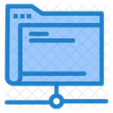 Servidor De Nodo Servidor Remoto Base De Datos Del Servidor Icono