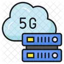 5 G Rede Servidor Ícone