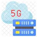 5 G Rede Servidor Ícone