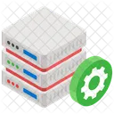 Servidor Dedicado Configuracao De Datacenter Opcao De Servidor De Dados Ícone