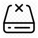 Eliminar Servidor Base De Datos Servidor Icono