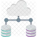 Servidor en la nube  Icono
