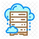 Servidor en la nube  Icono