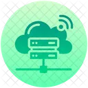 Servidor en la nube  Icono