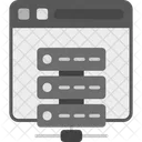 Servidor En Linea Navegador Conectar Icono