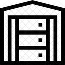Servidor Base De Datos Almacenamiento Icon