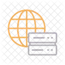Base De Datos Servidor Almacenamiento Icono