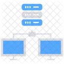Servidor En La Nube Servidor Almacenamiento De Datos Icono