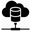 Servidor En La Nube Base De Datos En La Nube Almacenamiento Digital Icono