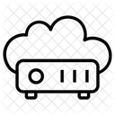 Servidor En La Nube Base De Datos En La Nube Servidor Icon